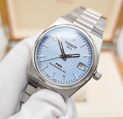 Đồng Hồ Unisex Tissot Automatic PRX Powermatic 80 Ice Blue 35mm T137.207.11.351.00 (T1372071135100)