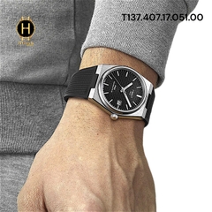 Đồng Hồ Nam Tissot Automatic PRX Powermatic 80 Black 40mm T137.407.17.051.00 ( T1374071705100 )
