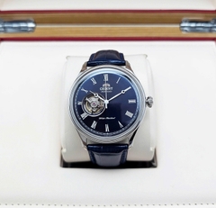Đồng Hồ Nam Orient Automatic Cabalero Blue FAG00004D0 ( SAG00004D0 ) ( TAG00004D0 ) Dây Da Vỏ Trắng Mặt Xanh