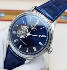Đồng Hồ Nam Orient Automatic Cabalero Blue FAG00004D0 ( SAG00004D0 ) ( TAG00004D0 ) Dây Da Vỏ Trắng Mặt Xanh