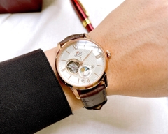 Đồng Hồ Nam Orient Automatic Sun And Moon 4  Open Heart Rose RA-AS0003S00B ( RA-AS0003S10B ) ( RN-AS0002J )