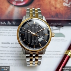 Đồng Hồ Nam Citizen Quartz BI1054-80E Dây Sắt Demi