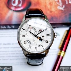 Đồng Hồ Orient Gen 3 White SAK00002S0-B Automatic Dây Da Nam