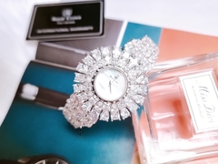 Đồng Hồ Nữ Royal Crown Quartz 5711  Dây Sắt Chính Hãng 