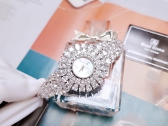 Đồng Hồ Nữ Royal Crown Quartz 5711  Dây Sắt Chính Hãng 