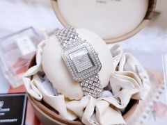 Đồng Hồ Nữ Royal Crown Quartz 3618M Diamond Dây  Sắt Chính Hãng