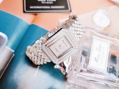 Đồng Hồ Nữ Royal Crown Quartz 3618M Diamond Dây  Sắt Chính Hãng