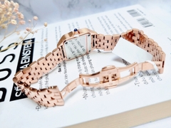 Đồng Hồ Nữ GV2 by Gevril Quartz Milan Diamond Swiss Rose 12111B