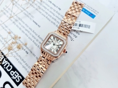 Đồng Hồ Nữ GV2 by Gevril Quartz Milan Diamond Swiss Rose 12111B