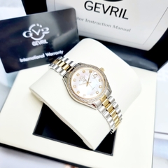 Đồng Hồ Nữ GV2 By Gevril Quartz 12424B  Diamond