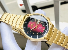 Đồng Hồ Nam Orient Automatic SK Edition 2022 RA-AA0B04R19B ( RA-AA0B04R ) Dây Sắt Vàng Mặt Đỏ