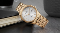 Đồng Hồ Cặp Citizen Quartz Eco-Drive BM7492-57A  EW2582-59A ( Giá 1 Chiếc )