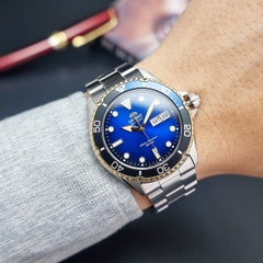 Đồng Hồ Nam Orient Mako  Limited RA-AA0815L19B Automatic Dây Sắt Mặt Xanh Sapphire