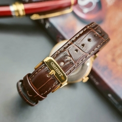 Đồng Hồ Nam Orient Caballero RA-AG0013S00C Automatic Dây Nâu Vỏ mạ Gold