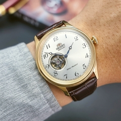 Đồng Hồ Nam Orient Caballero RA-AG0013S00C Automatic Dây Nâu Vỏ mạ Gold