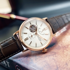 Đồng Hồ Nam ORIENT Automatic RE-AV0001S00B Dây Da  Đen Vỏ Mạ Rose