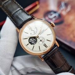Đồng Hồ Nam ORIENT Automatic RE-AV0001S00B Dây Da  Đen Vỏ Mạ Rose
