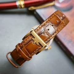 Đồng Hồ Nam Thomas Earnshaw Automatic ES-8049-02  Dây Da Nâu Vỏ Vàng