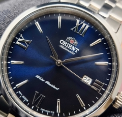Đồng Hồ Nam Orient Automatic RA-AC0F09L10B Symphony Dây Thép Mặt Xanh