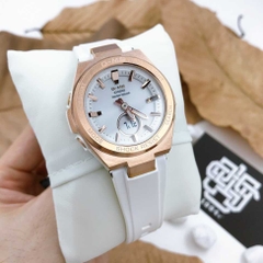 Đồng Hồ Nữ  Casio Baby G  MSG-S200G-7A Dây Nhựa Vỏ Rose Mặt Trắng