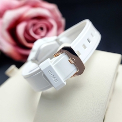 Đồng Hồ Nữ  Casio Baby G  MSG-S200G-7A Dây Nhựa Vỏ Rose Mặt Trắng