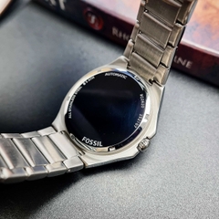 Đồng Hồ Nam Fossil Automatic BQ2620 Dây Sắt Vỏ Trắng Mặt Xanh