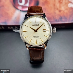 Đồng Hồ Nam Seiko Automatic Presage SRPC99J1 Dây Da Mặt Ngà