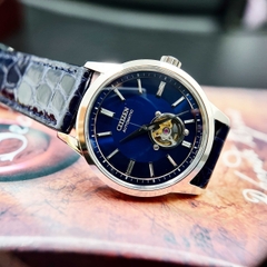 Đồng Hồ Nam Citizen Automatic NB4020-11L Dây Da Mặt Xanh Dương Sapphire