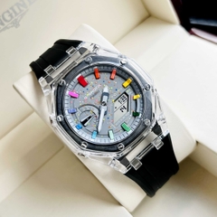 Đồng Hồ Nam Casio Quartz Gsock GA-2100 Custom  Dây Nhựa Full Màu Sport