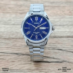 Đồng Hồ Nam Casio MTP-1384D-2AVDF Quartz Dây Da Mặt Xanh