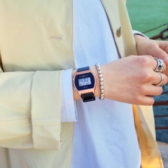 Đồng Hồ Nữ Casio LW-204-1A Dây Nhựa Màu Đen Vỏ Nhựa Vàng Hồng 