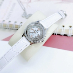 Đồng Hồ Nữ Royal Crown 3638 Da Trắng