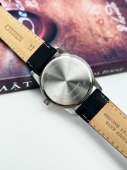 Đồng Hồ Nam Citizen Quartz BI5000-10E Dây Da Full Đen