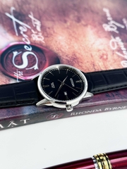 Đồng Hồ Nam Citizen Quartz BI5000-10E Dây Da Full Đen