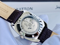 Đồng Hồ Nam Seiko Automatic SNKP27 Dây Da Vuông Mặt Xanh Lá