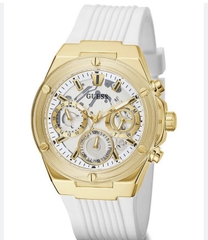 Đồng Hồ Unisex Guess Quartz GW0409L2 Dây Casu Gold