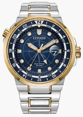 Đồng Hồ Nam Citizen Quartz Eco-drive Endeavor GMT BJ7144-52L