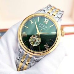 Đồng Hồ Nam Citizen Automatic Mechanical Open Heart NH9134-83X
