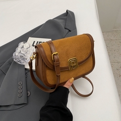 Túi Đeo Chéo Nữ - Giỏ Xách Da Lộn Mona - tt231153