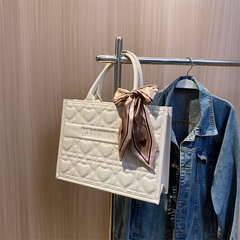 Túi Quai Xách Nữ - Giỏ Xách Kèm Khăn Lụa Mona - tt230147