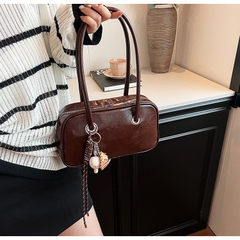 Túi Quai Xách Nữ - Giỏ Đeo Vai Kèm Móc Túi Mona - tt240905