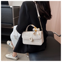 Túi Đeo Chéo Nữ Có Quai Xách - Giỏ Xách Kèm Khăn Lụa Mona - tt230353