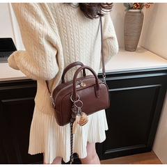 Túi Quai Xách Nữ - Giỏ Đeo Vai Kèm Móc Túi Mona - tt240927