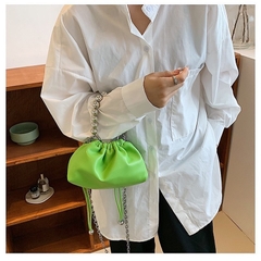 Túi Bèo Nhún Nữ - Giỏ Xách Đeo Chéo Mona - tt220760