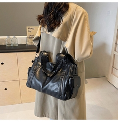 Túi Size To Đeo Vai Nữ - Giỏ Xách Lớn Đeo Chéo Mona - tt240333