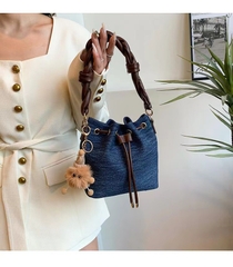 Túi Đeo Chéo Nữ Có Quai Xách - Giỏ Xách Đeo Vai Mona - tt240507
