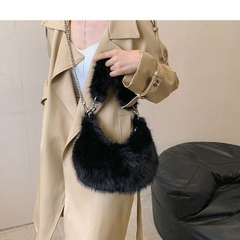 Túi Lông Đeo Vai Đeo Chéo Nữ - Giỏ Xách Kẹp Nách Mona - tt231009