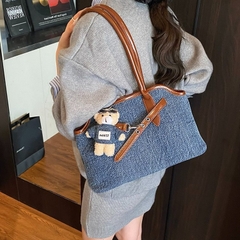 Túi Đeo Vai - Xách Tay Màu Bò Phối Nâu Size To - tt250936