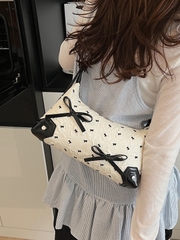 Túi Đeo Vai Đeo Chéo Nơ Bèo Dễ Thương - tt250716