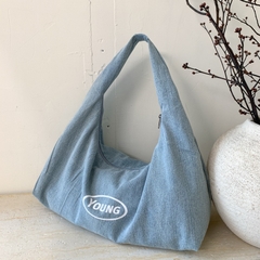 Túi Đeo Vai Chất Vải Bò Basic Cá Tính - tt250810